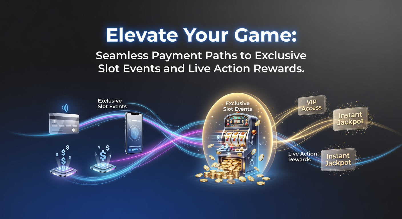 Nahaufnahme eines Smartphones mit einer offenen Casino-App, die eine erfolgreiche Einzahlung via E-Wallet zeigt, daneben Icons für Slot-Turniere und Live-Dealer-Spiele
