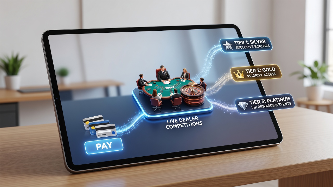 Live-Dealer-Turniere und VIP-Stufen profitieren von integrierten App-Zahlungen in mobilen Casinos