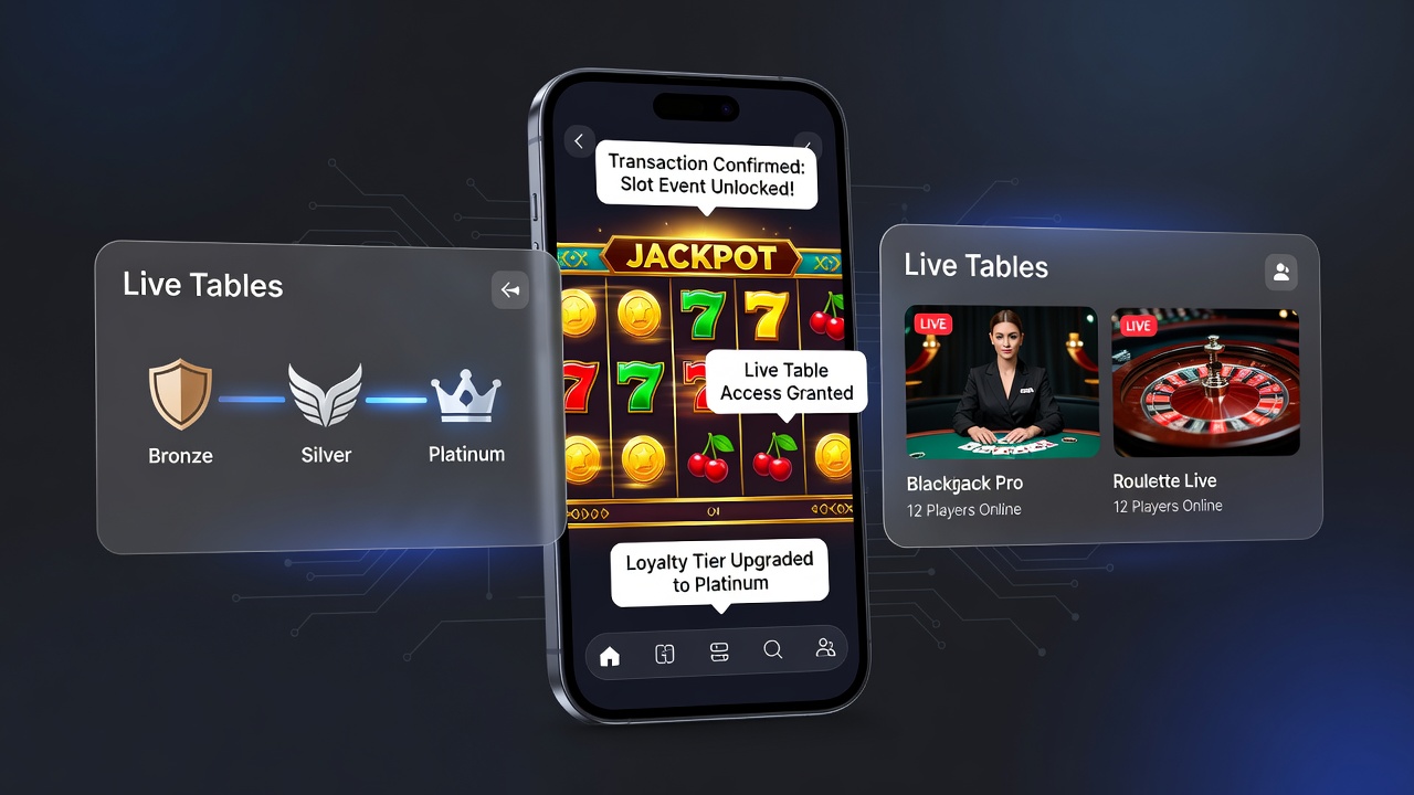 Loyalitätsstufen und App-Transaktionen in digitalen Casinos