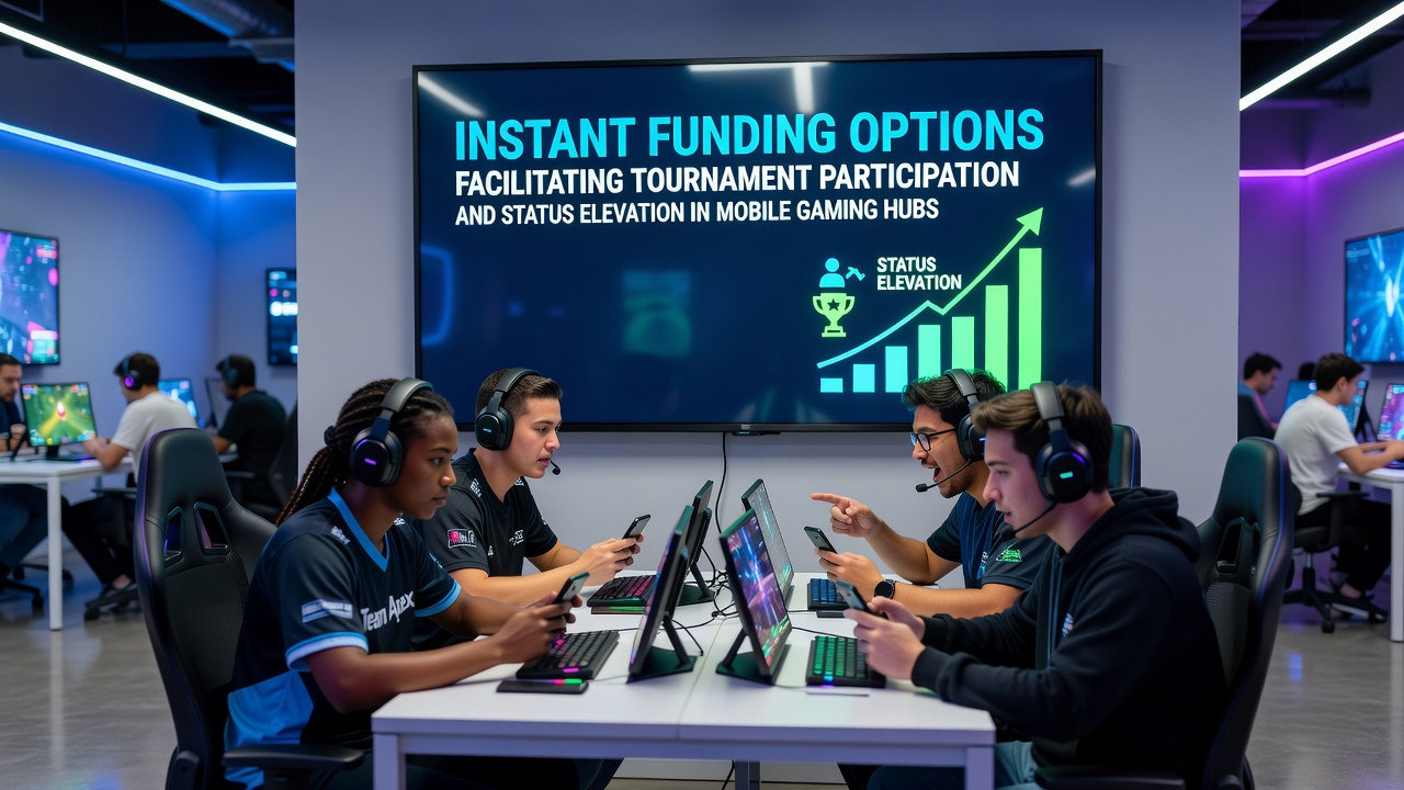 Instant funding tools enabling mobile tournament entries and VIP progression in gaming apps during June 2026