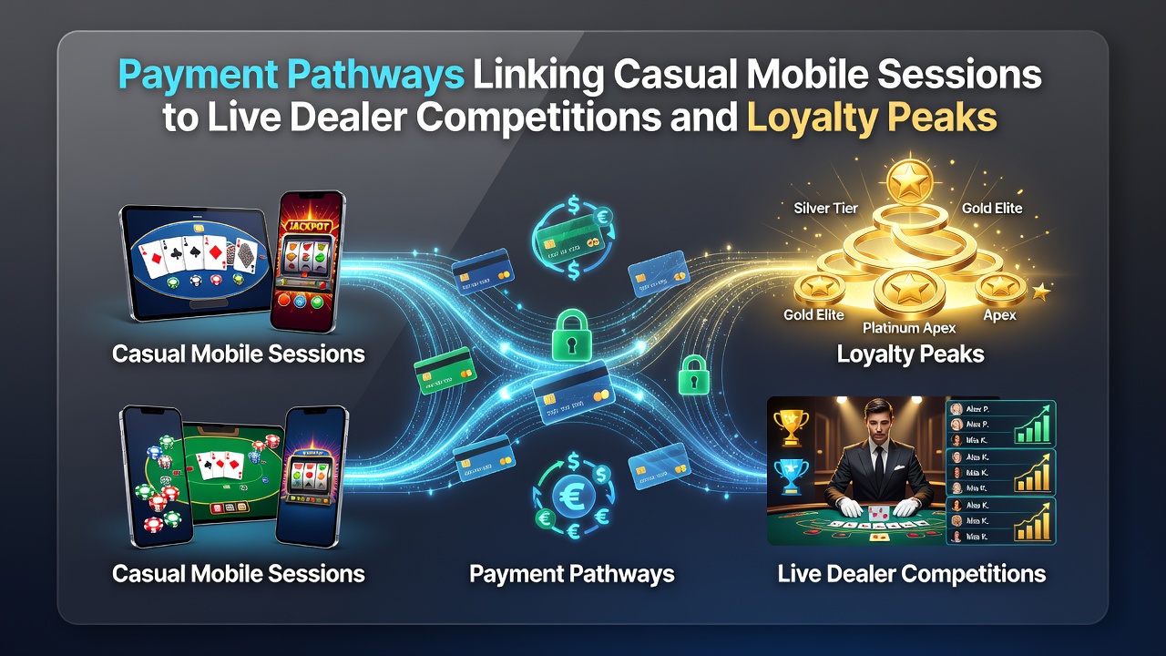 Mobile Transaktionen führen zu Live-Dealer-Turnieren und Loyalitätsaufstiegen